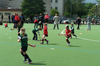 Erfolgreiches Turnier für die 1. THC Mädchen D